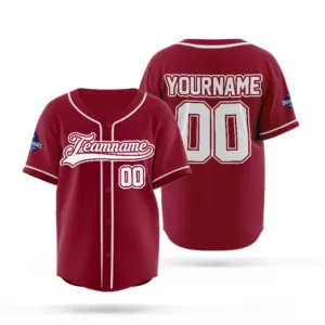 Custom Alabama Baseball Jersey-1