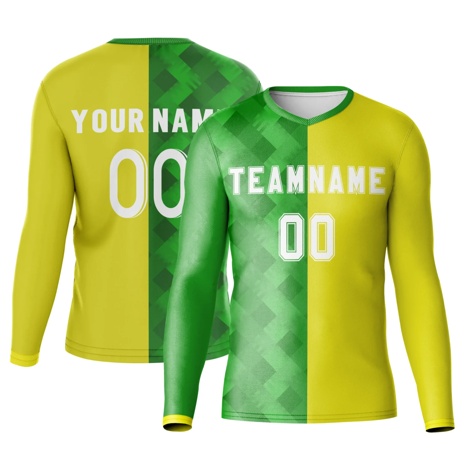 Custom Brazil Soccer Jersey-2
