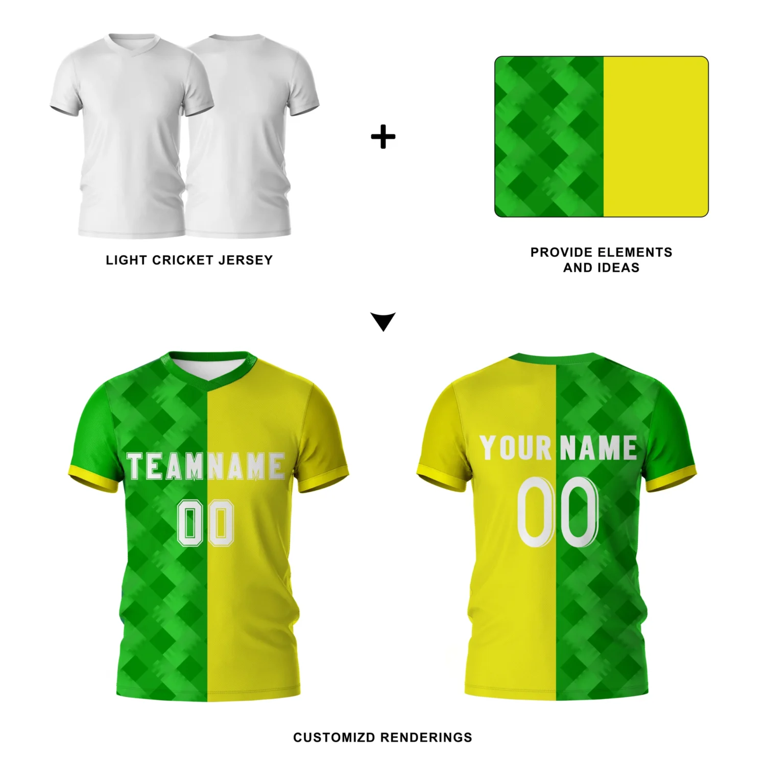 Custom Brazil Soccer Jersey-4