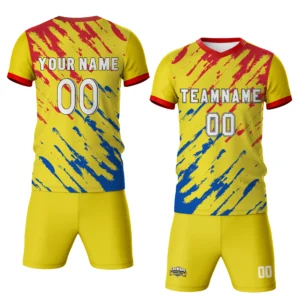 Custom Colombia Soccer Jersey-1