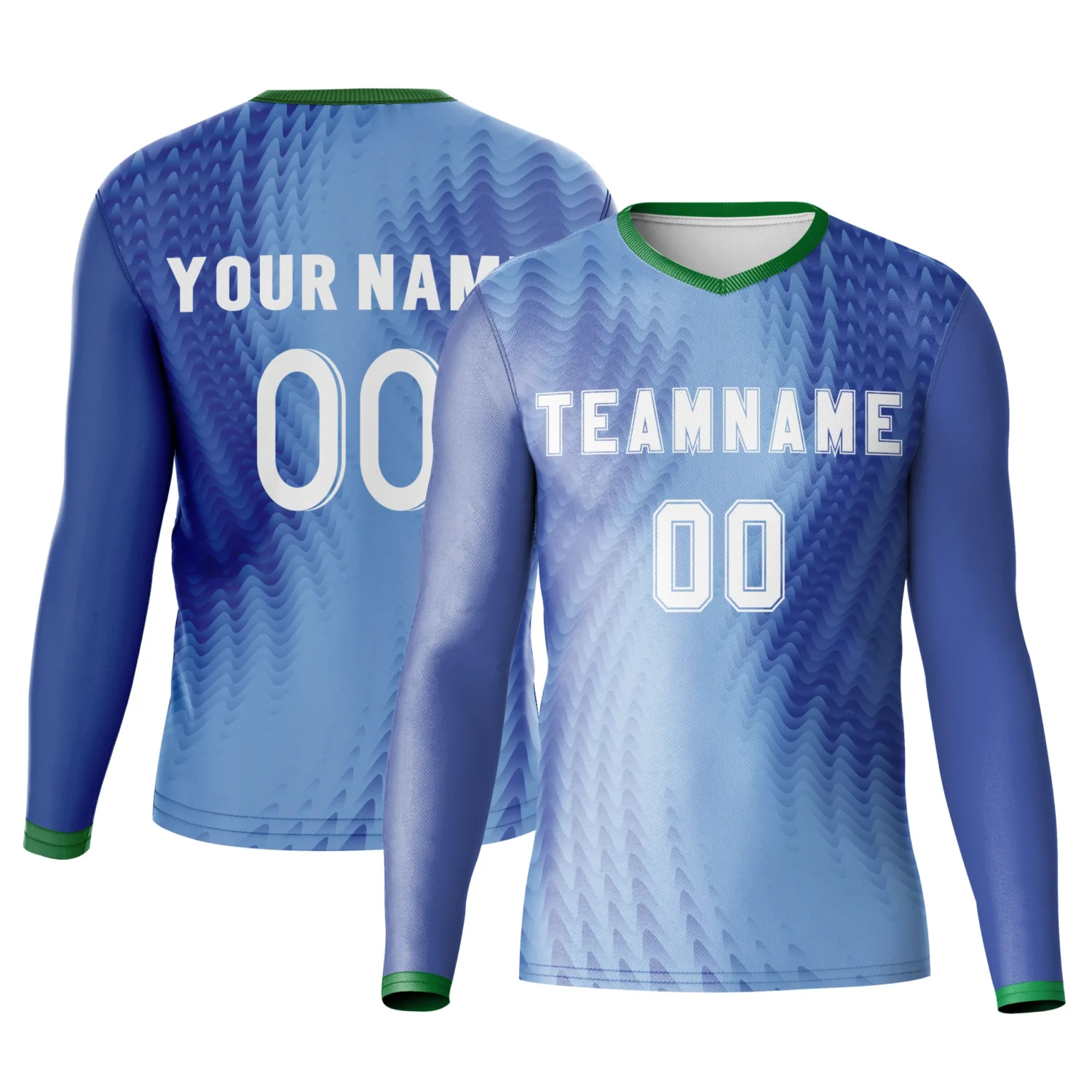 Custom Italy Soccer Jersey-2