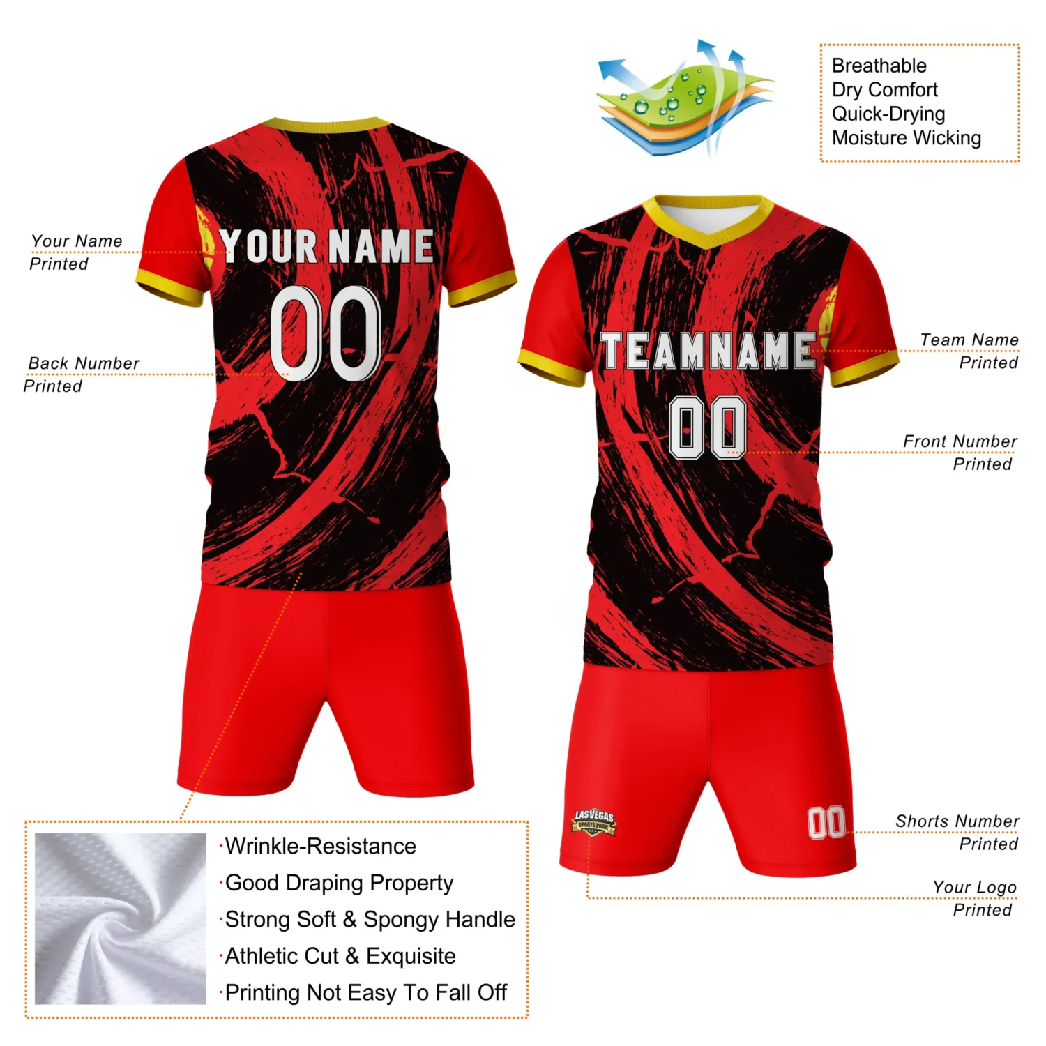 Custom Manchester United Soccer Jerseys-3