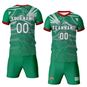 Custom Mexico Soccer Jersey-1