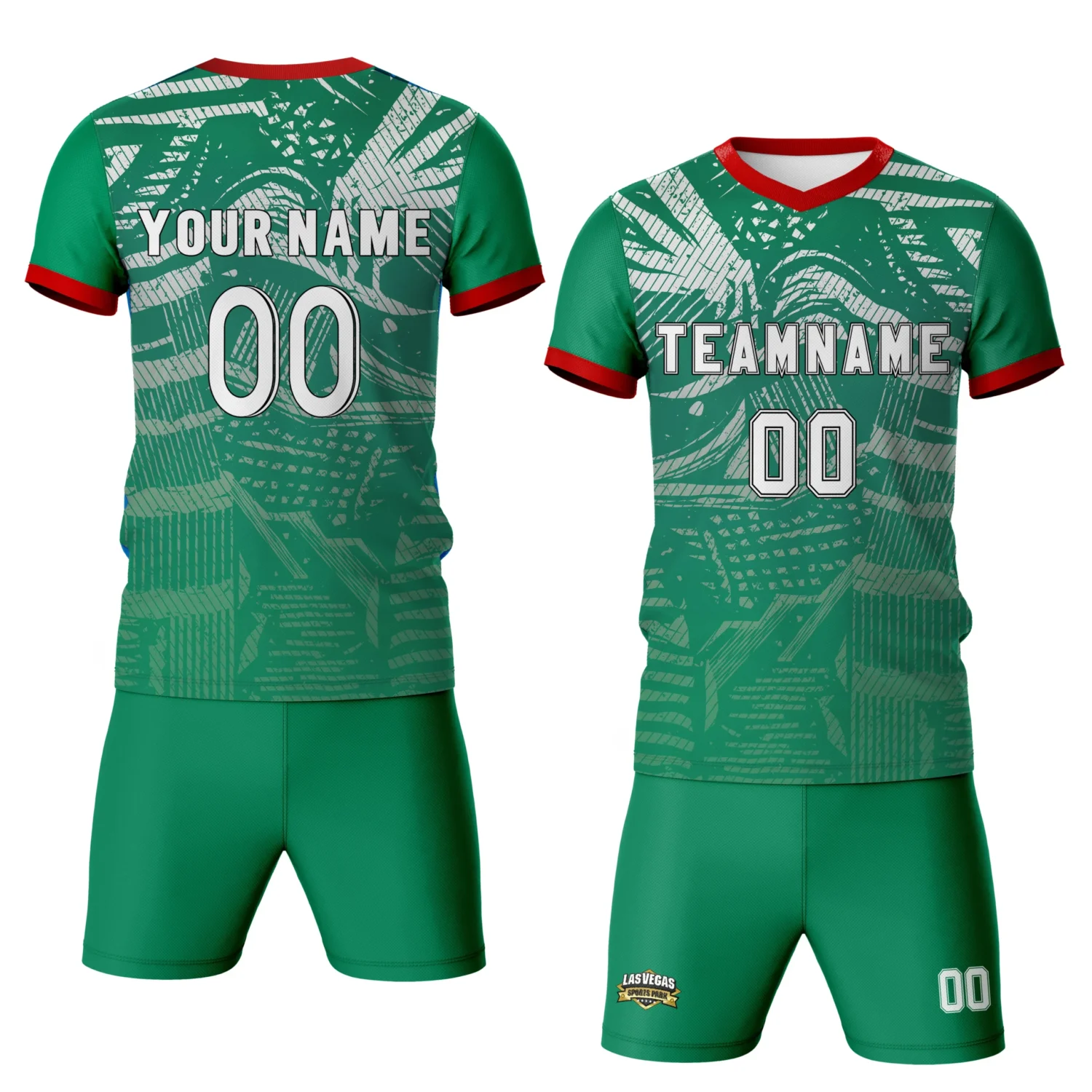 Custom Mexico Soccer Jersey-1