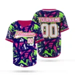 Custom Printed Baseball Jersey