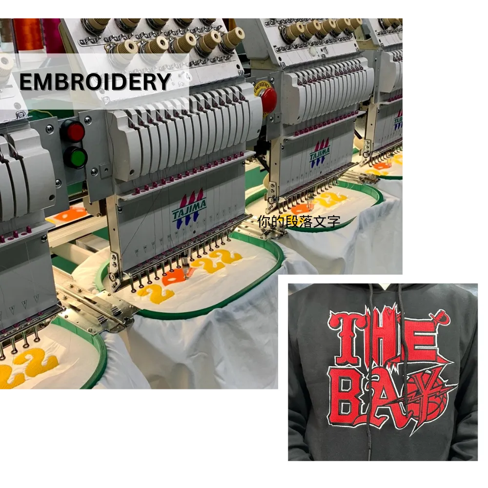 Custom Embroidered Hoodies