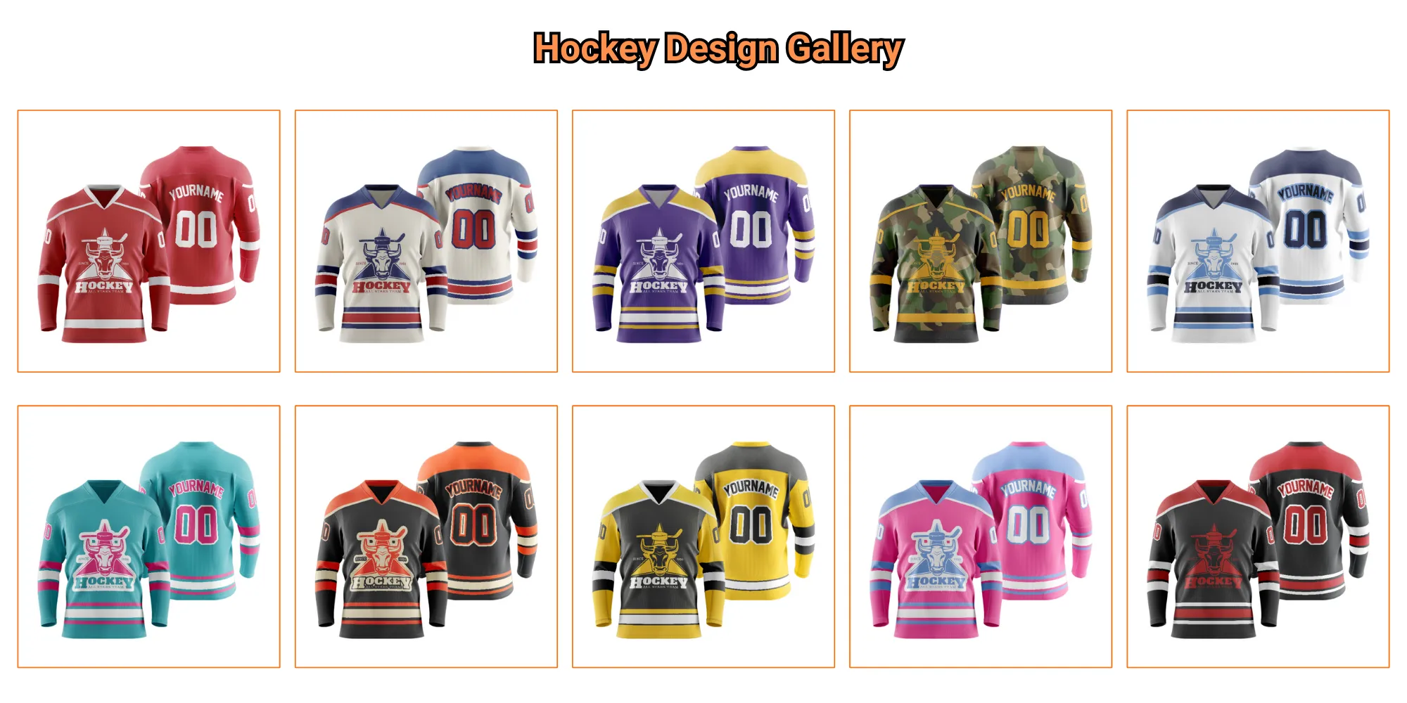 Hockey Jersey Design Gallery
