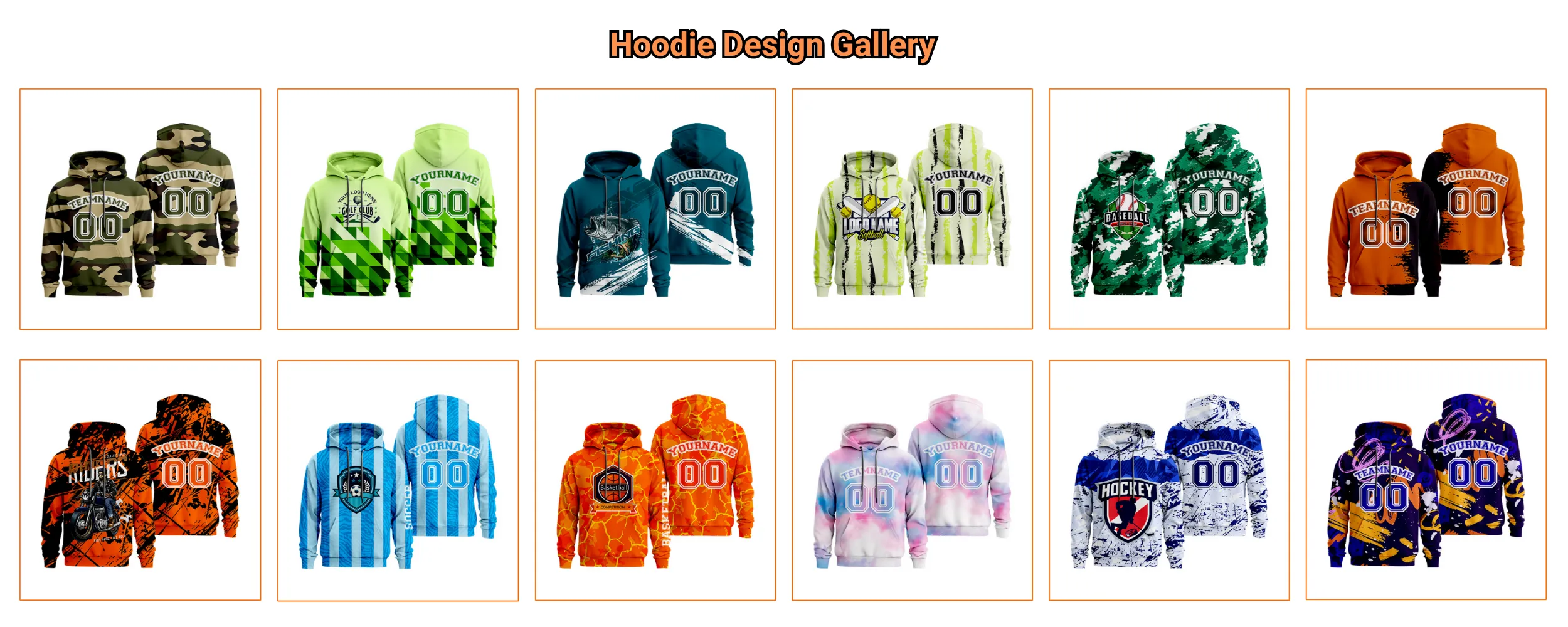 Hoodie Design Gallery