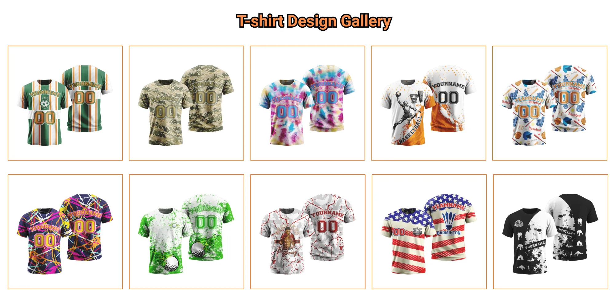 T-shirt Design Gallery