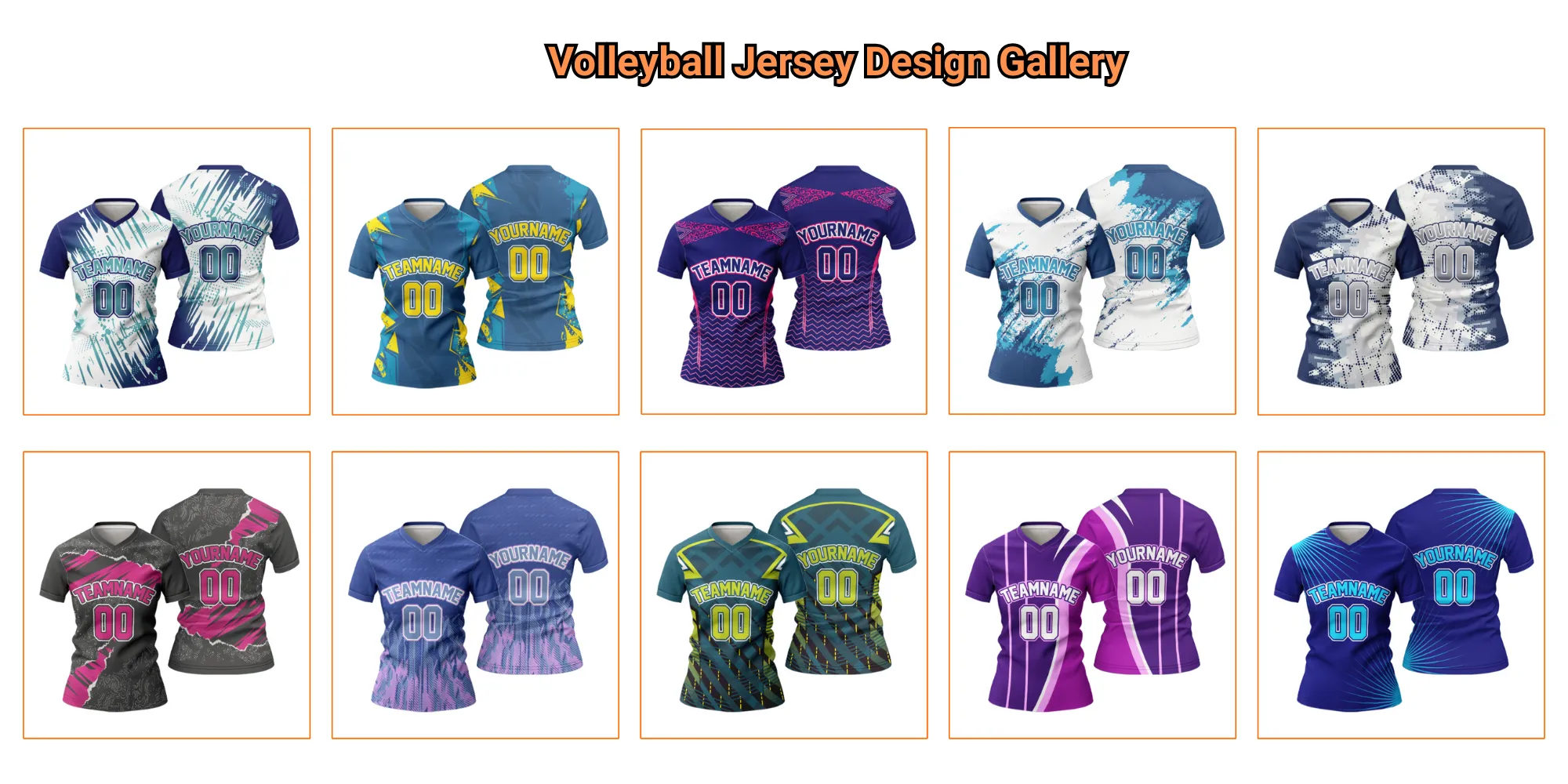 Volleyball Jersey Design Gallery