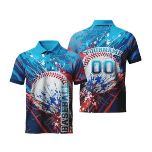 custom baseball polo shirts-1