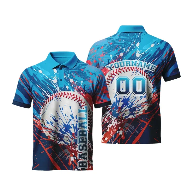 custom baseball polo shirts-1