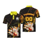 Custom Bowling Polo Shirt