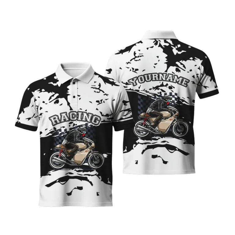 custom racing polo shirts-1