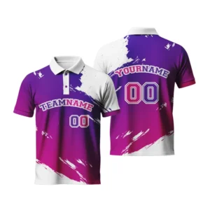 custom two tone polo shirts-1