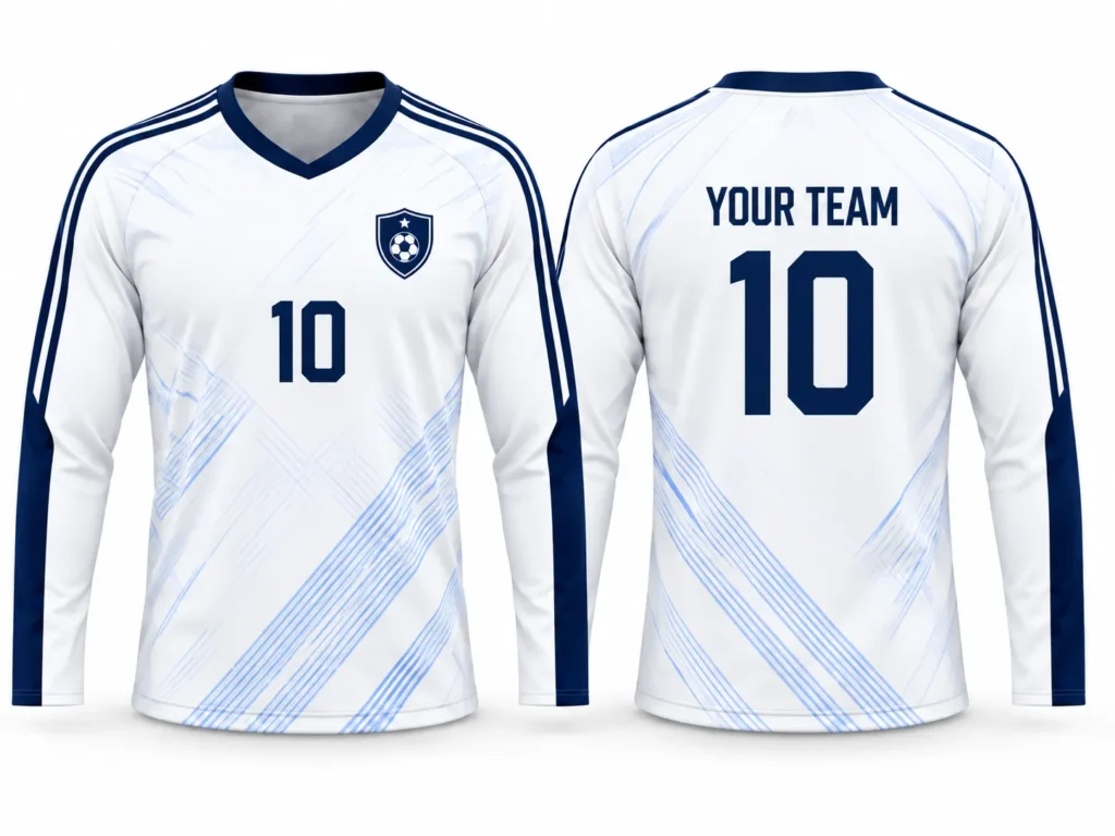 Order Custom Long Sleeve Soccer Jerseys-1