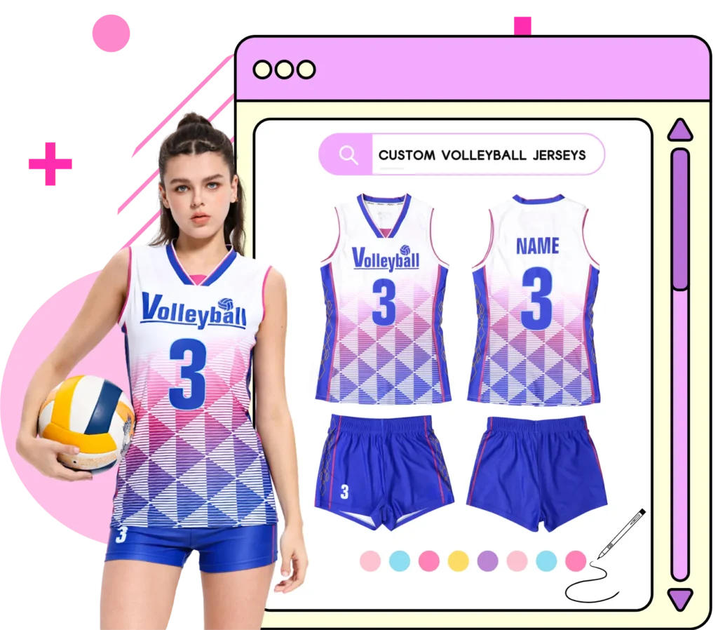Order Custom Volleyball Jerseys Fast-1