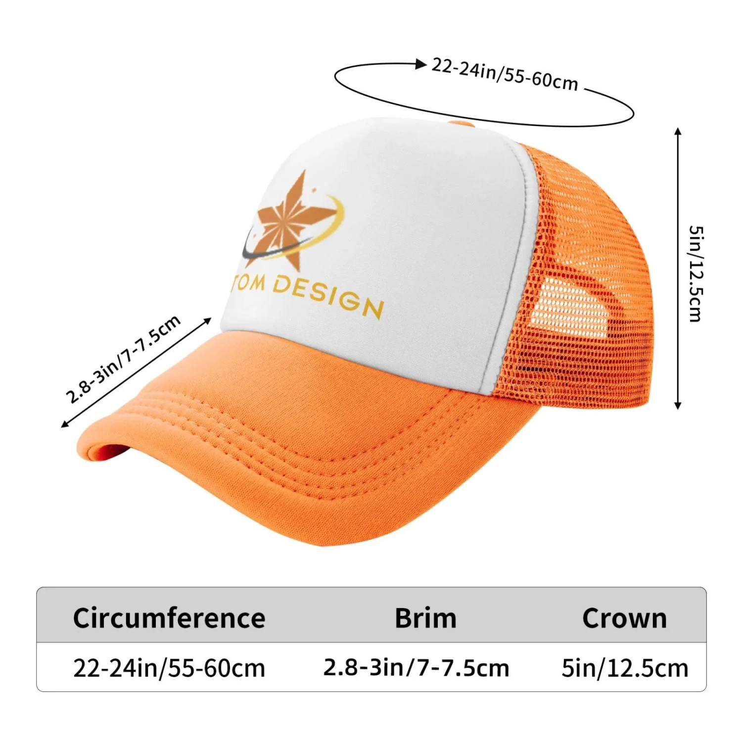 custom sublimated baseball hats-3