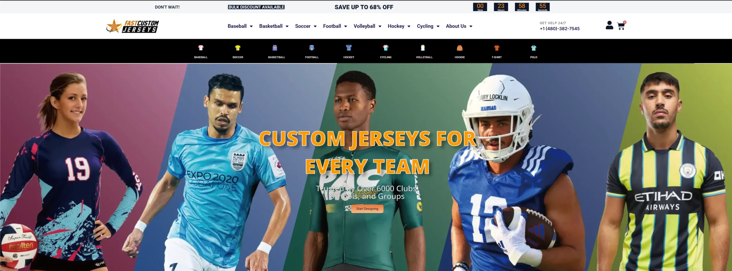 Customized Jersey at FastCustomJerseys