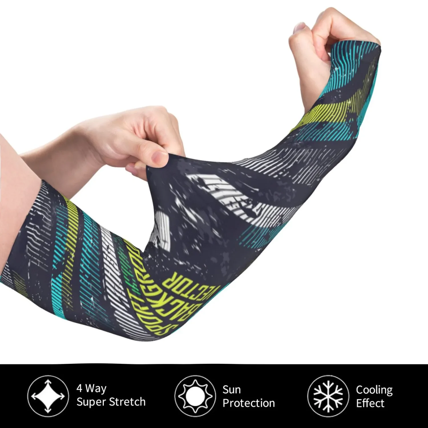 Custom Arm Sleeves Running | Free Setup | FastCustomJerseys