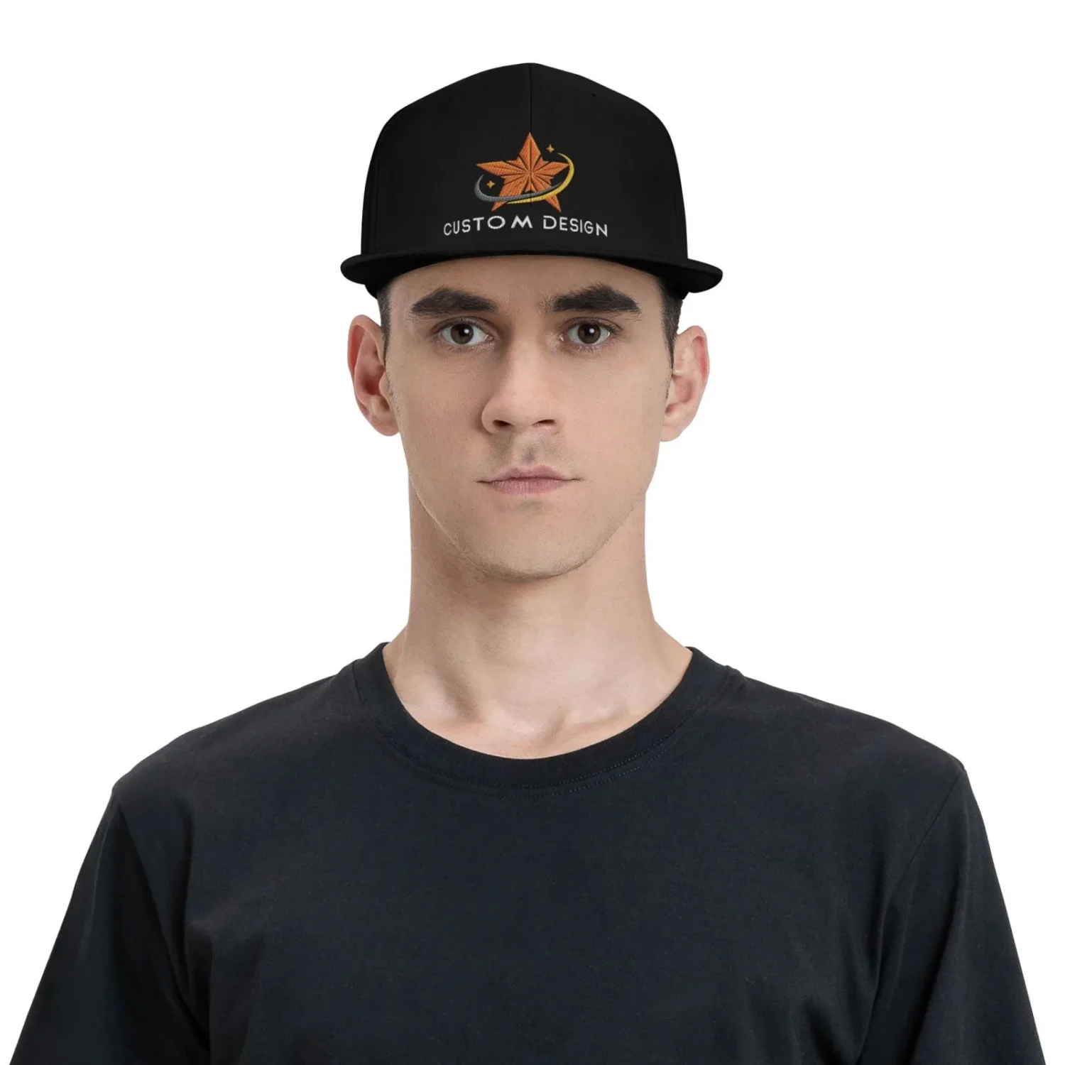 custom embroidered snapback hat-6