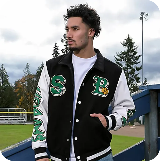 custom letterman jackets for men