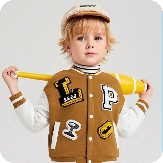 kids letterman jacket custom