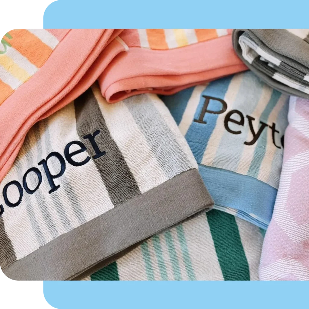 custom towels advantage