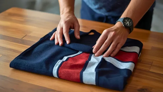 Fold a Hockey Jersey