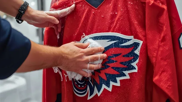Wash a Hockey Jersey