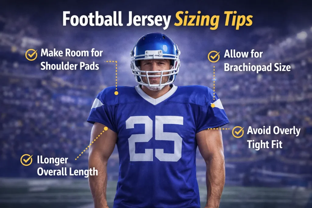 Football Jersey Sizing