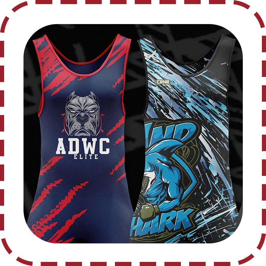 custom design wrestling singlets