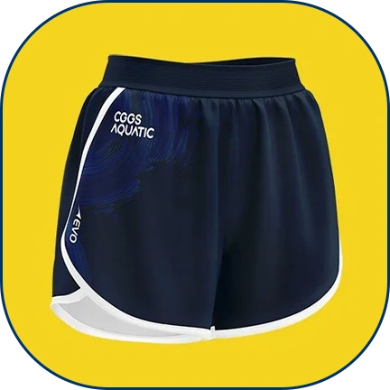custom running shorts