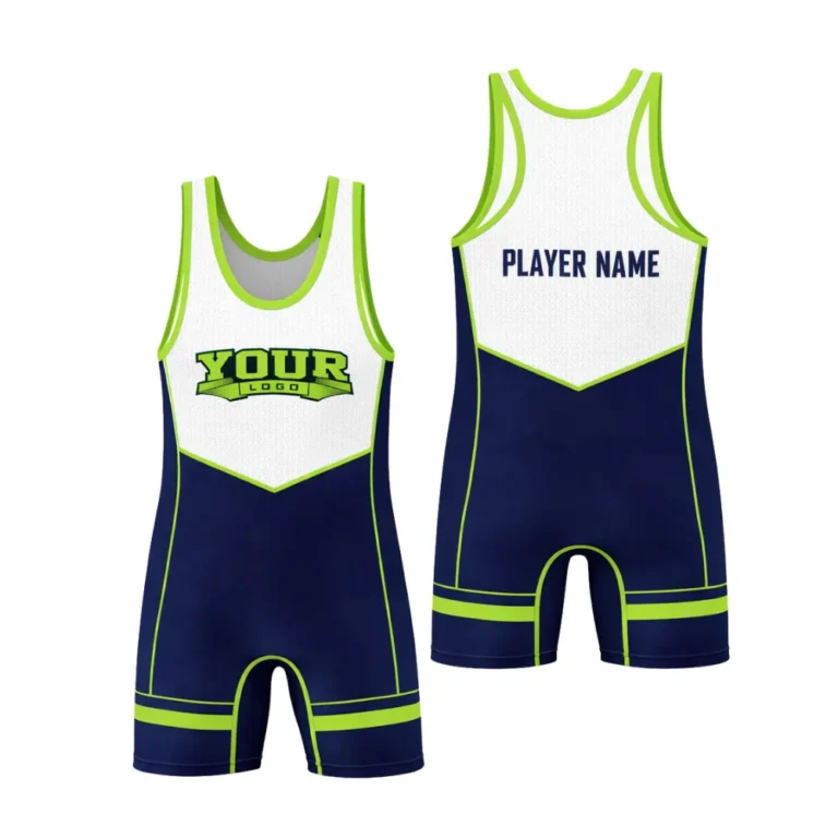 custom sublimated wrestling singlets