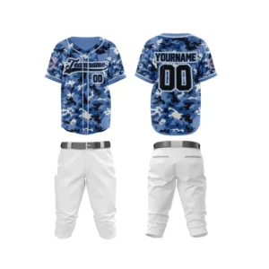 Custom Camo Baseball Uniforms