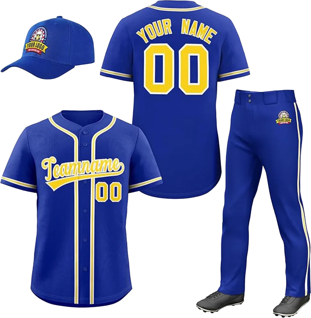 Fully customized baseball uniforms for Your Team