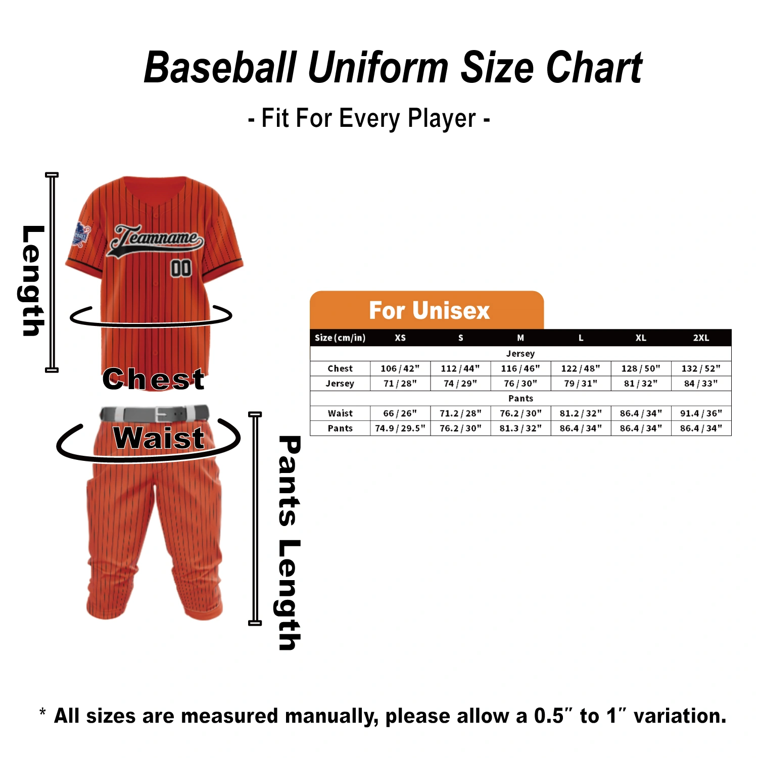 Baseball Uniform Size Chart-1 (1)