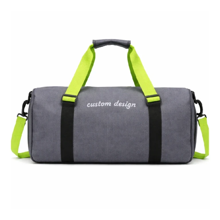Custom Canvas Duffle Bags-1