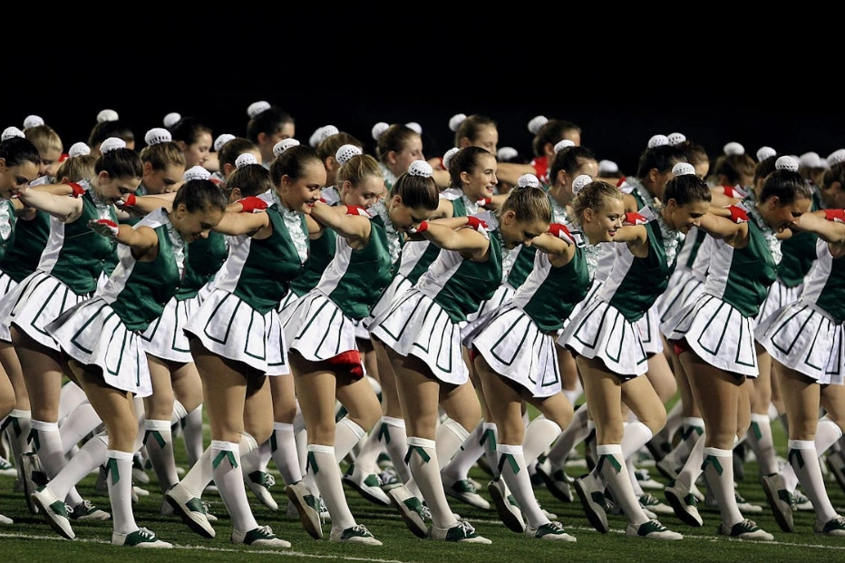 What Are Cheerleading Uniforms Made Of