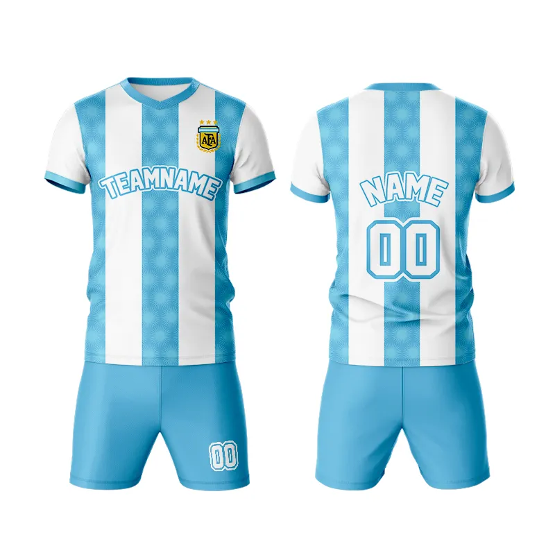 Argentina-Inspired Soccer Jersey-2