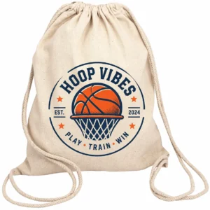 Custom Canvas Drawstring Bags-13