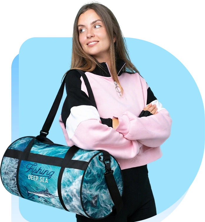 Custom Duffle Bags hero banner-4