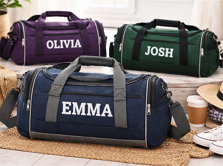 Custom Duffle Bags with Names