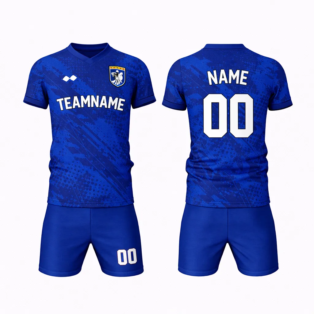 Custom Japan World Cup Soccer Jersey-5