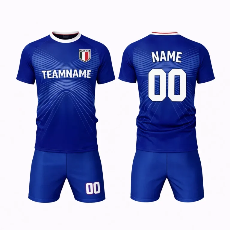 Custom Japan World Cup Soccer Jersey-6