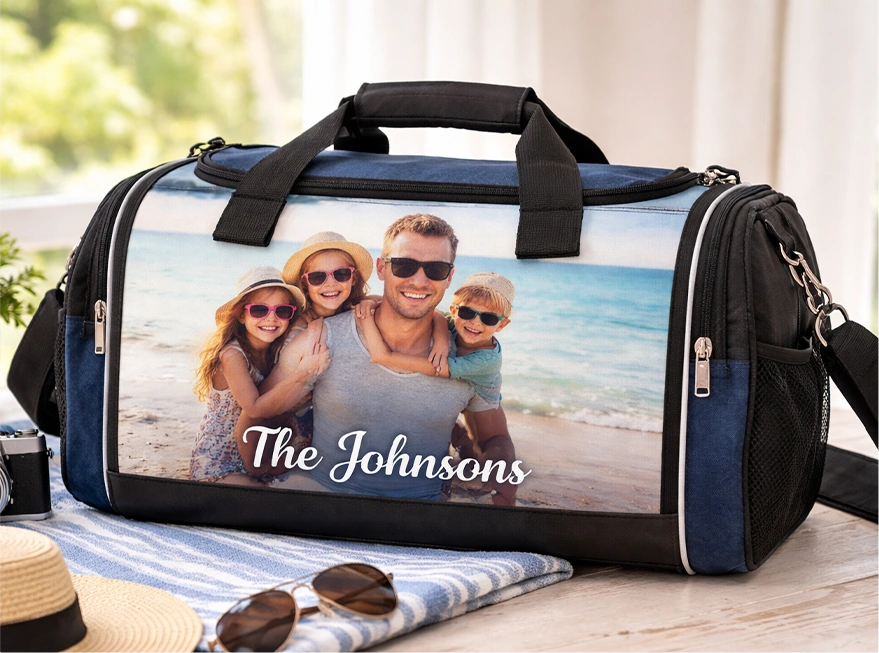 Custom Photo Duffle Bags