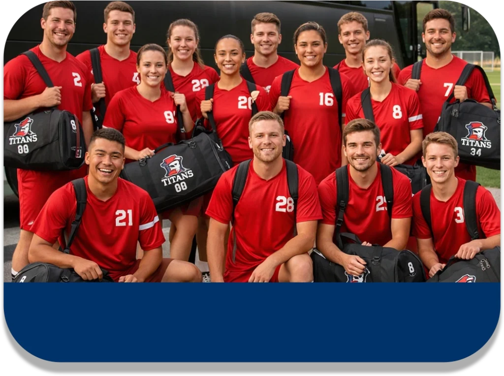 Custom Team Duffle Bags