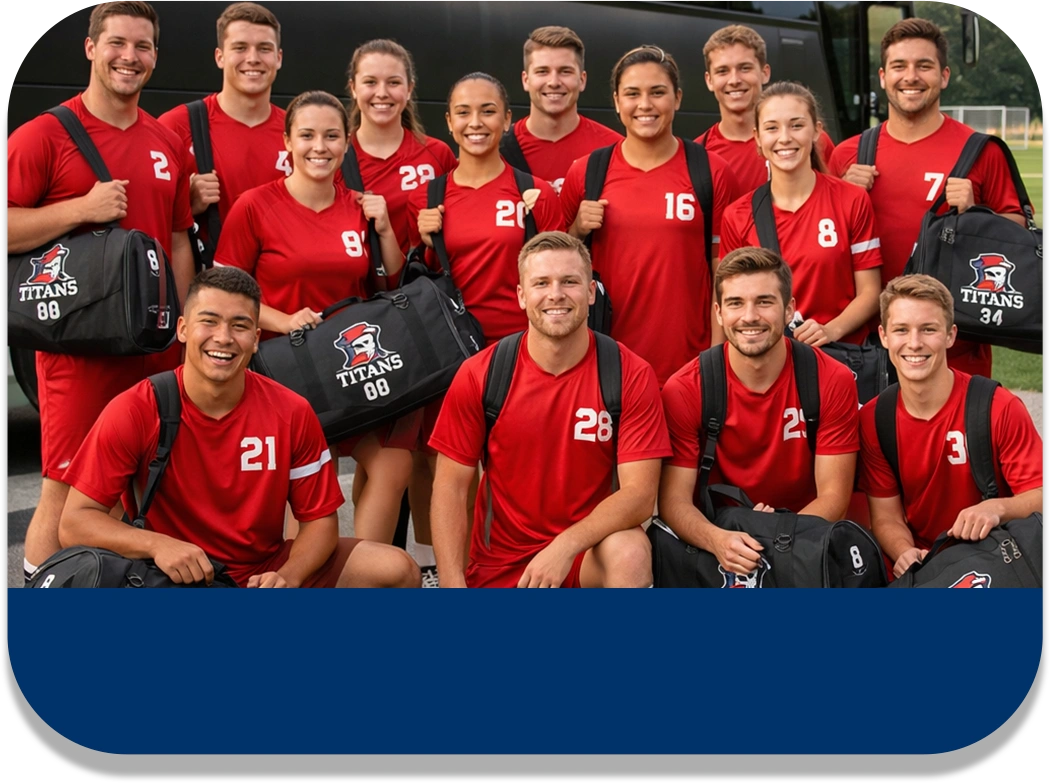 Custom Team Duffle Bags