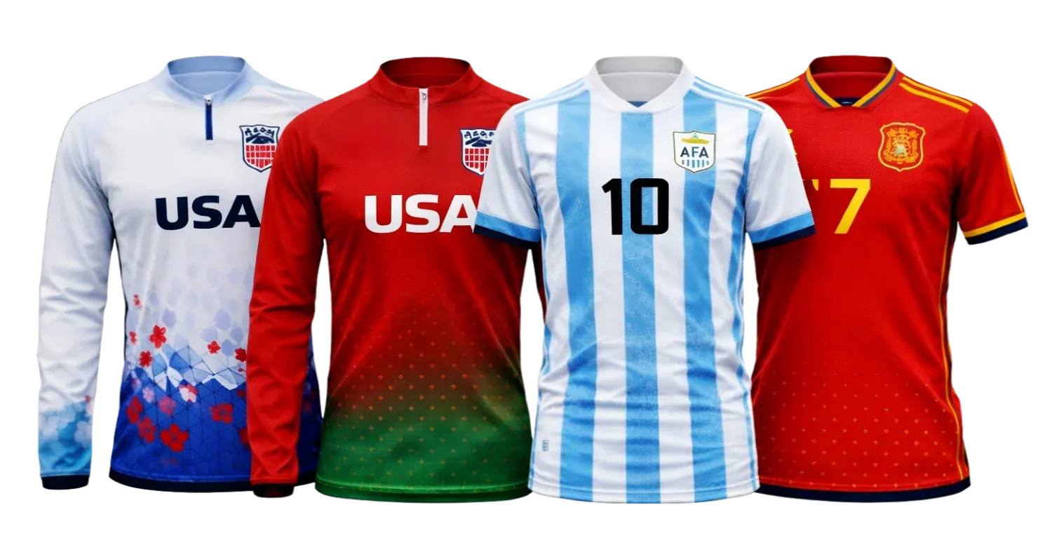 Custom World Cup Jerseys 2026 at FCJ