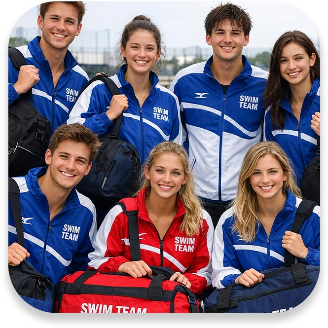 Customize Swim Duffle Bags